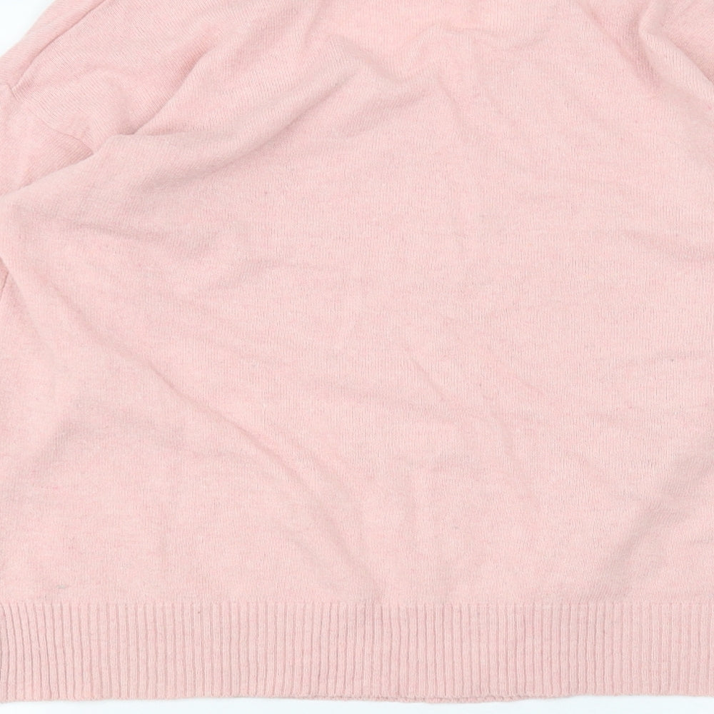 Womens UK Size L MissLook Pink Pullover Jumper