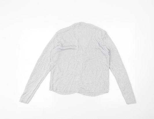 Gap Womens Silver Cardigan Jumper Size L