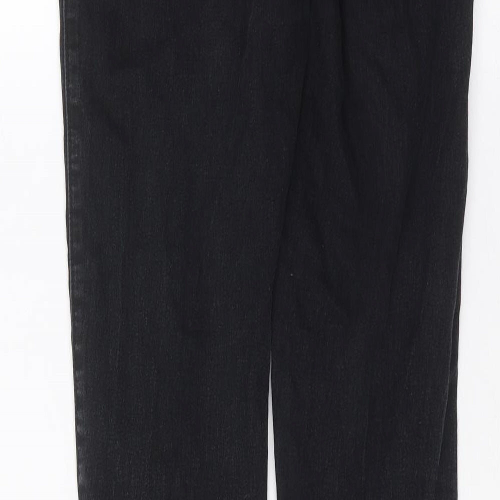 Denim & Co. Womens Black Skinny Jeans Size 6 L27 in