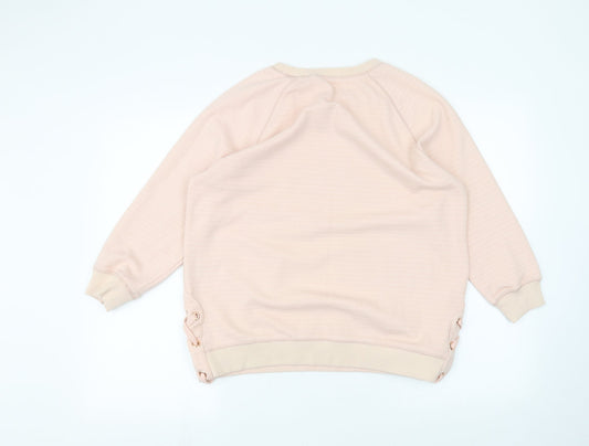 Womens UK Size 14 NINE Pink Pullover Jumper