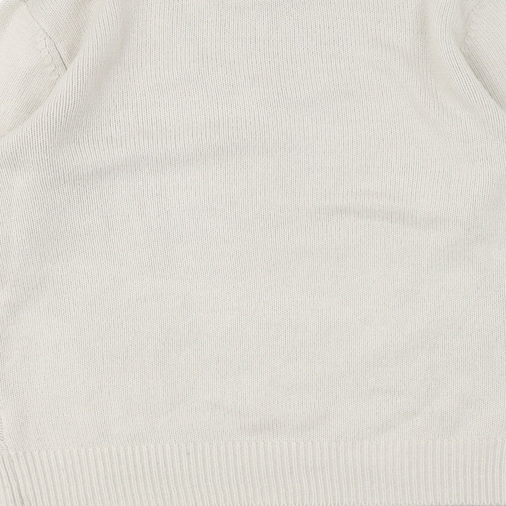 Astradivarius Mens Beige Pullover Jumper Size S
