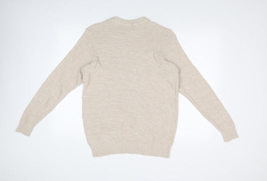 PRIMARK Mens Beige Pullover Sweatshirt Size L