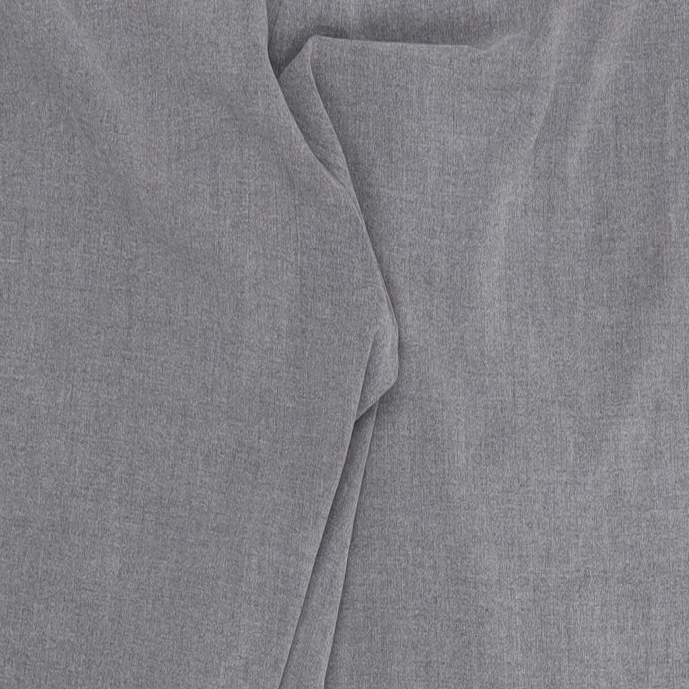Capsule Womens Grey Trousers Size 16 L23 in