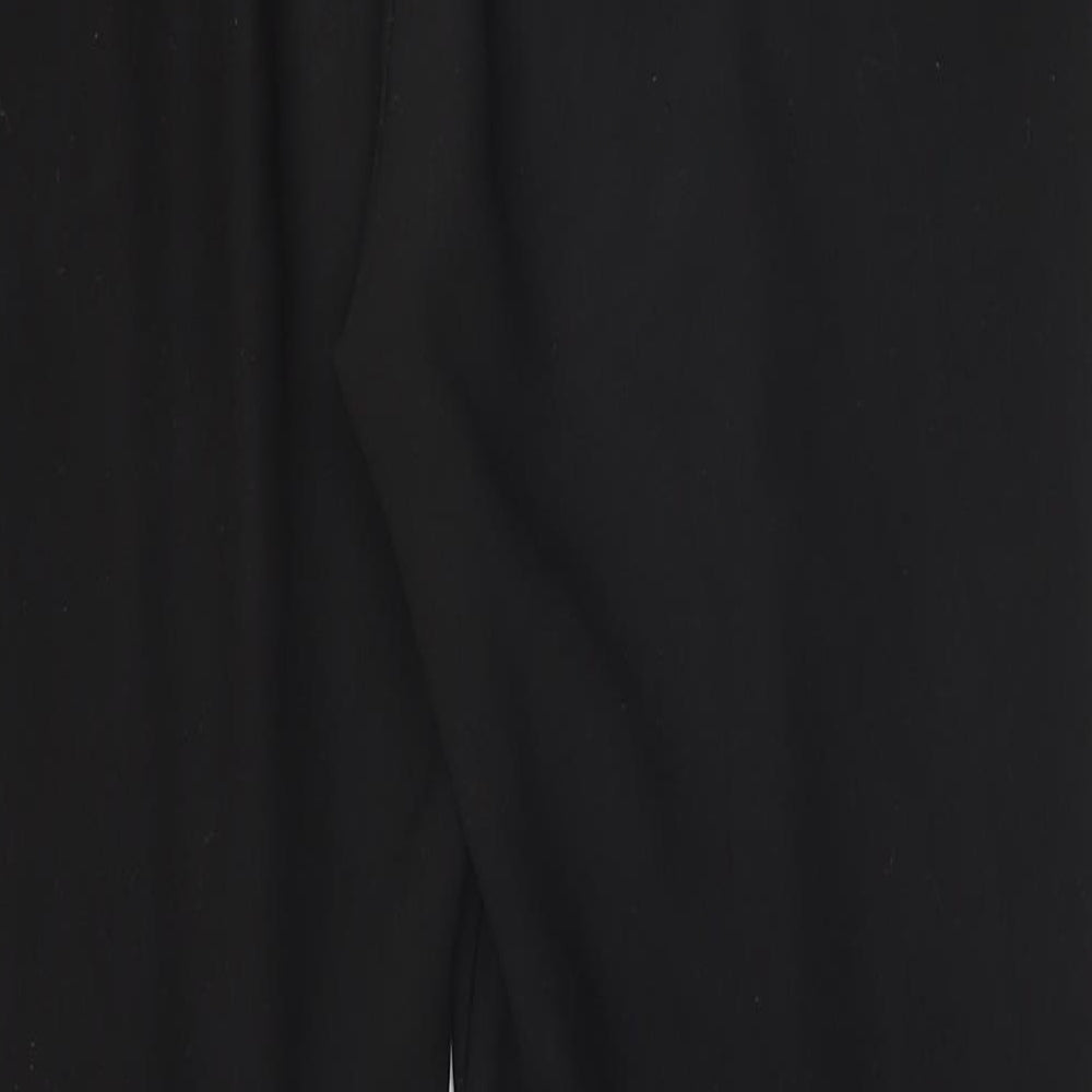 Womens UK Size 8 Preworn Regular Fit Jegging Black Trousers