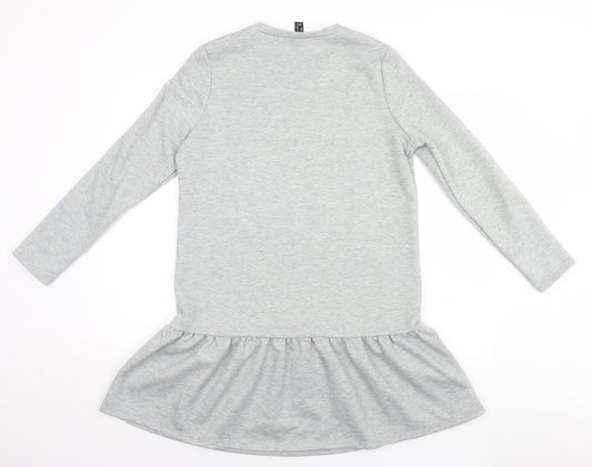 Womens UK Size 14 New Look Grey Pullover Jumper