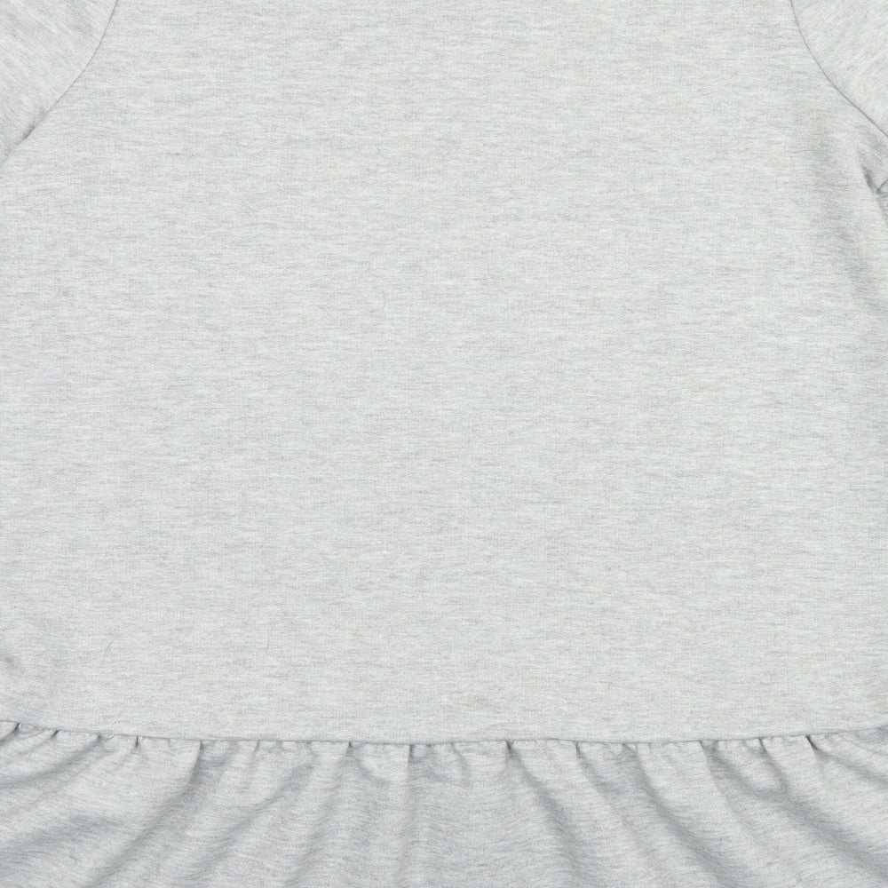 Womens UK Size 14 New Look Grey Pullover Jumper