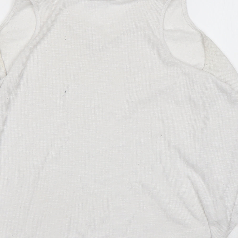 Atmosphere Womens White Basic Tank Size 14