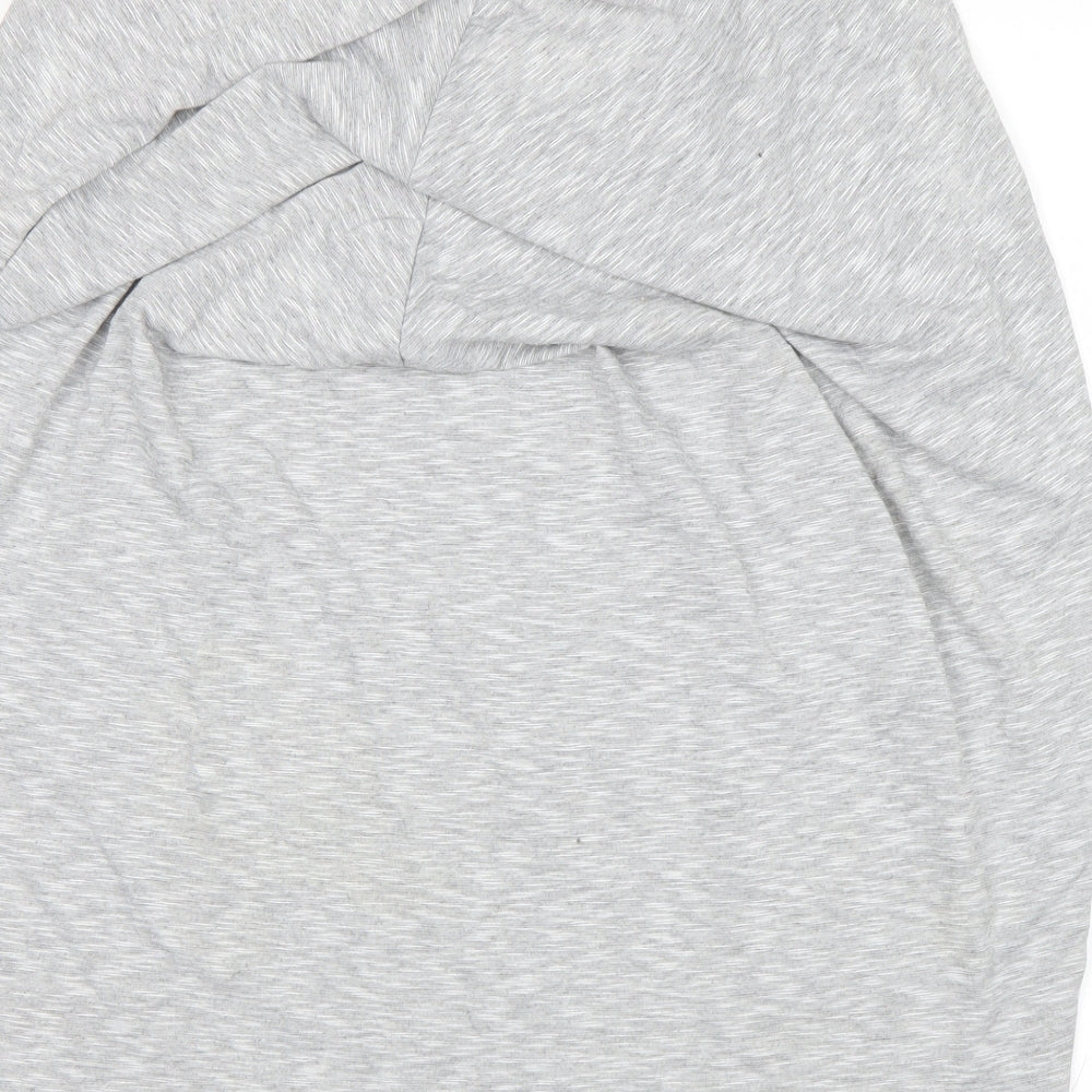 Womens UK Size 12 Dorothy Perkins Grey Basic Tank