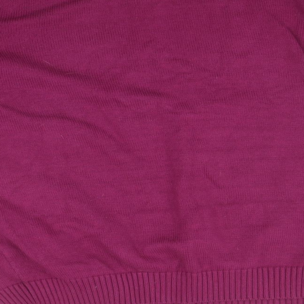 Womens UK Size L BHS Purple Pullover Jumper