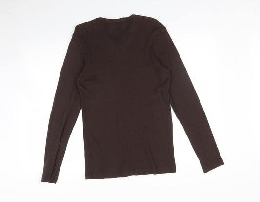 Womens UK Size L Burton Brown Pullover Jumper