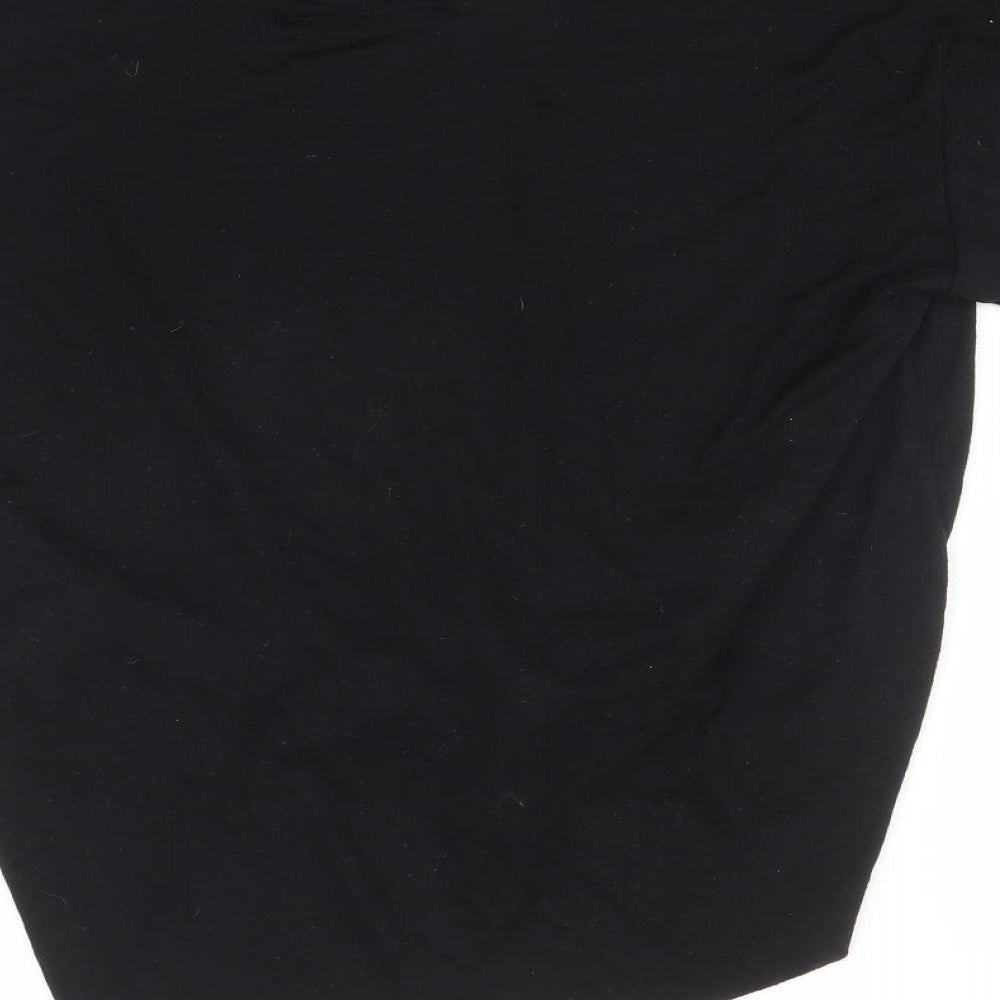 Atmosphere Womens Black Basic T-Shirt Size 10
