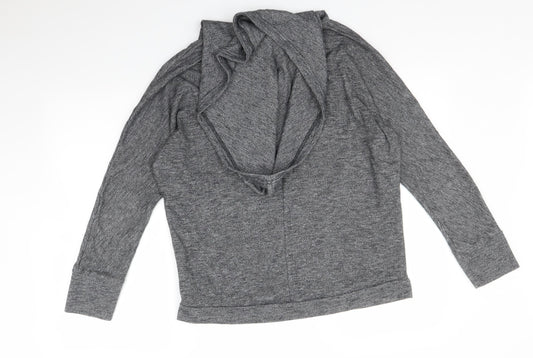 Womens UK Size 10 NEXT Grey Pullover Hoodie
