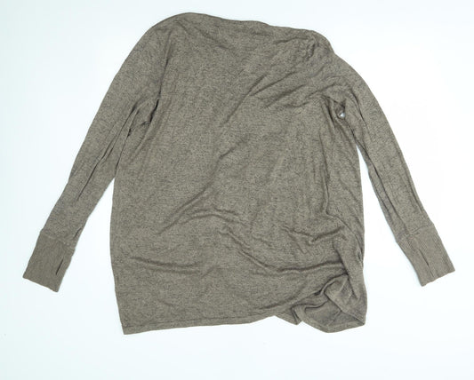 Modern Soul Womens Beige Cardigan Jumper Size XL