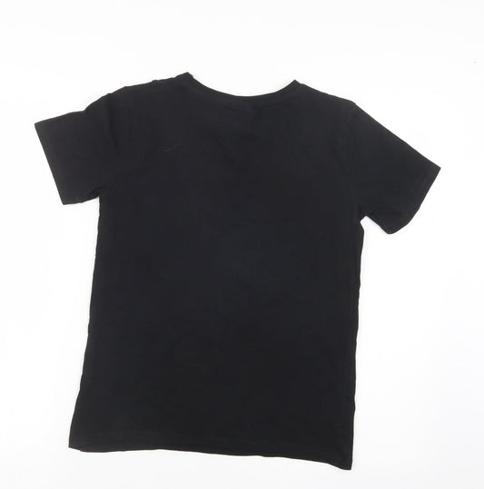 Primark Womens Black Basic T-Shirt Size 6