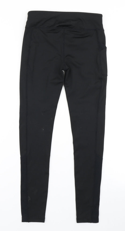915 Generation Girls Black Jogger Trousers Size 9 Months
