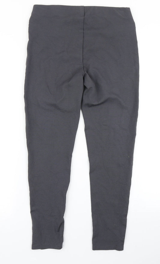 Primark Womens Grey Capri Leggings Size S L24 in