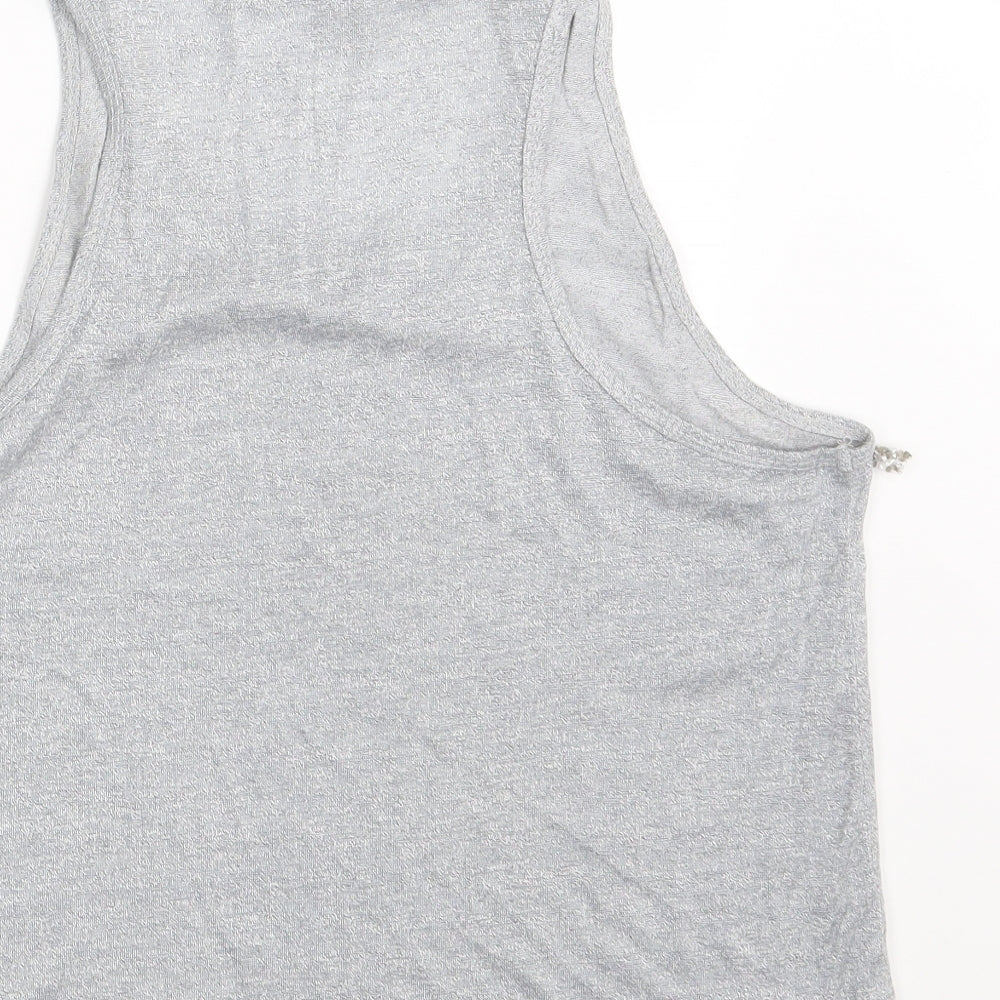 cameo Rose Womens Grey Basic Tank Size 16