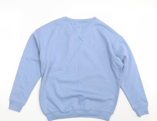 New Look Mens Blue Pullover Jumper Size S