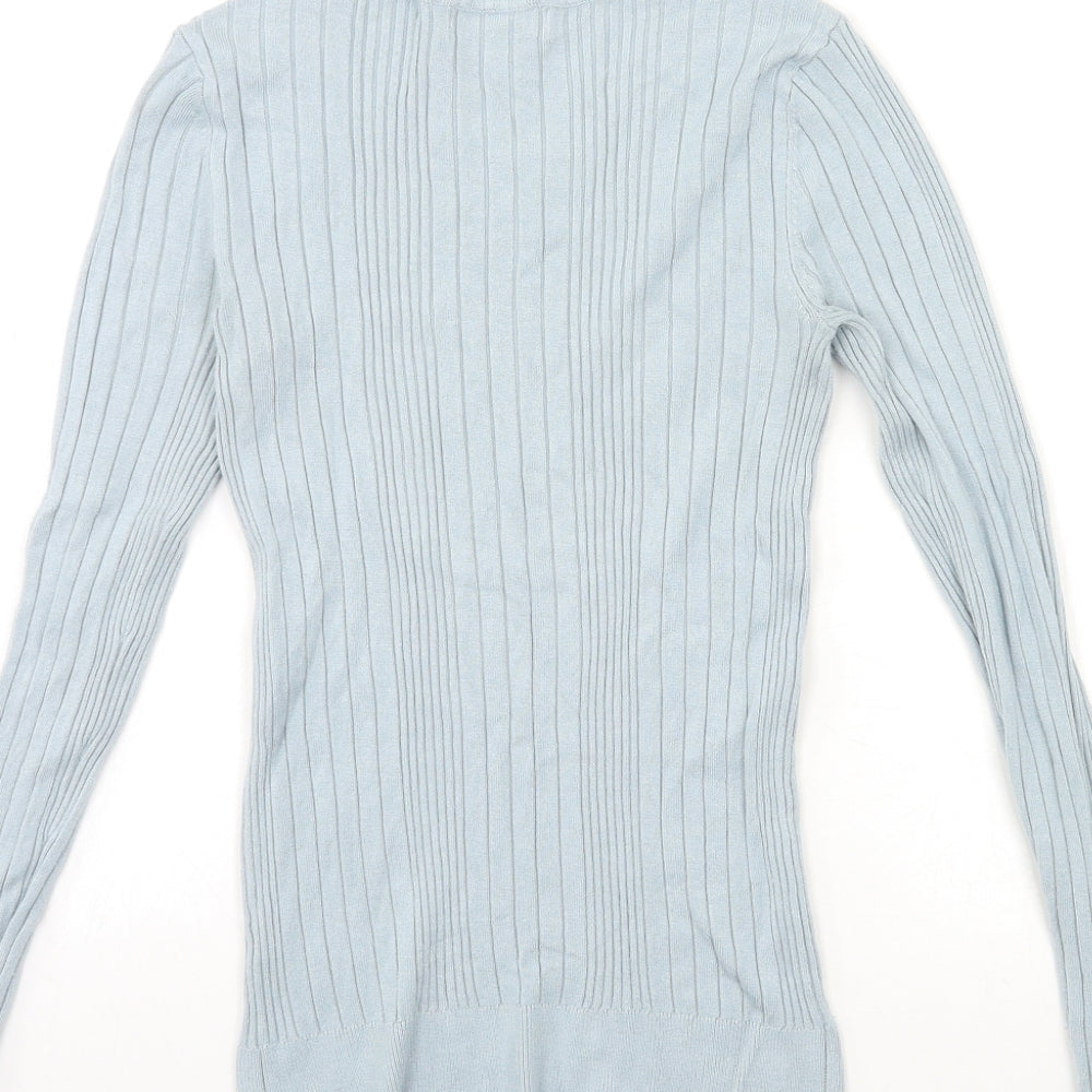 Womens UK Size 8 New Look Blue Pullover Jumper