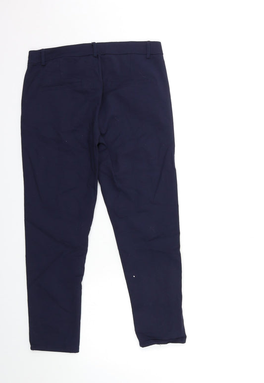 Moon Girl Womens Blue Trousers Size 31 in L26 in