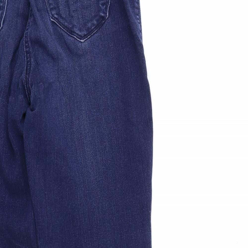 NEXT Womens Blue Denim Skinny Jeans Size 8 L20 in