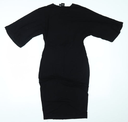 ASOS Womens Black Fit & Flare Size 8