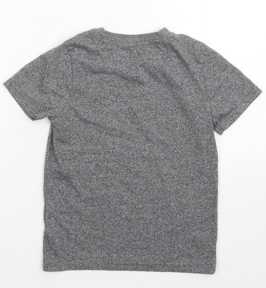 Nutmeg Boys Grey Basic T-Shirt Size 7-8 Years