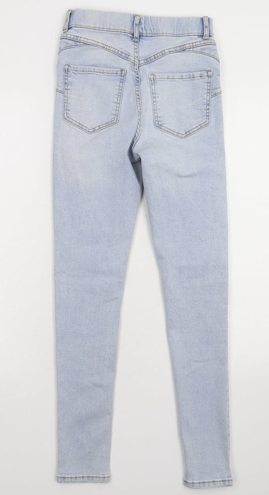 New Look Womens Blue Denim Jegging Jeans Size 6 L27 in