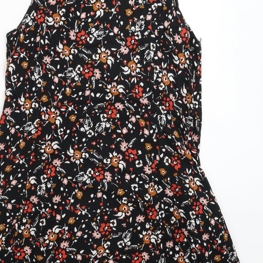 F&F Womens Multicoloured Floral Fit & Flare Size 14