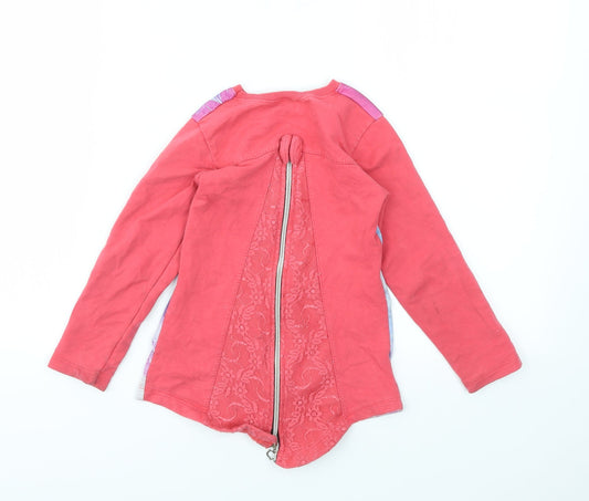 MEYBIY Girls Multicoloured Pullover Sweatshirt Size 6 Years