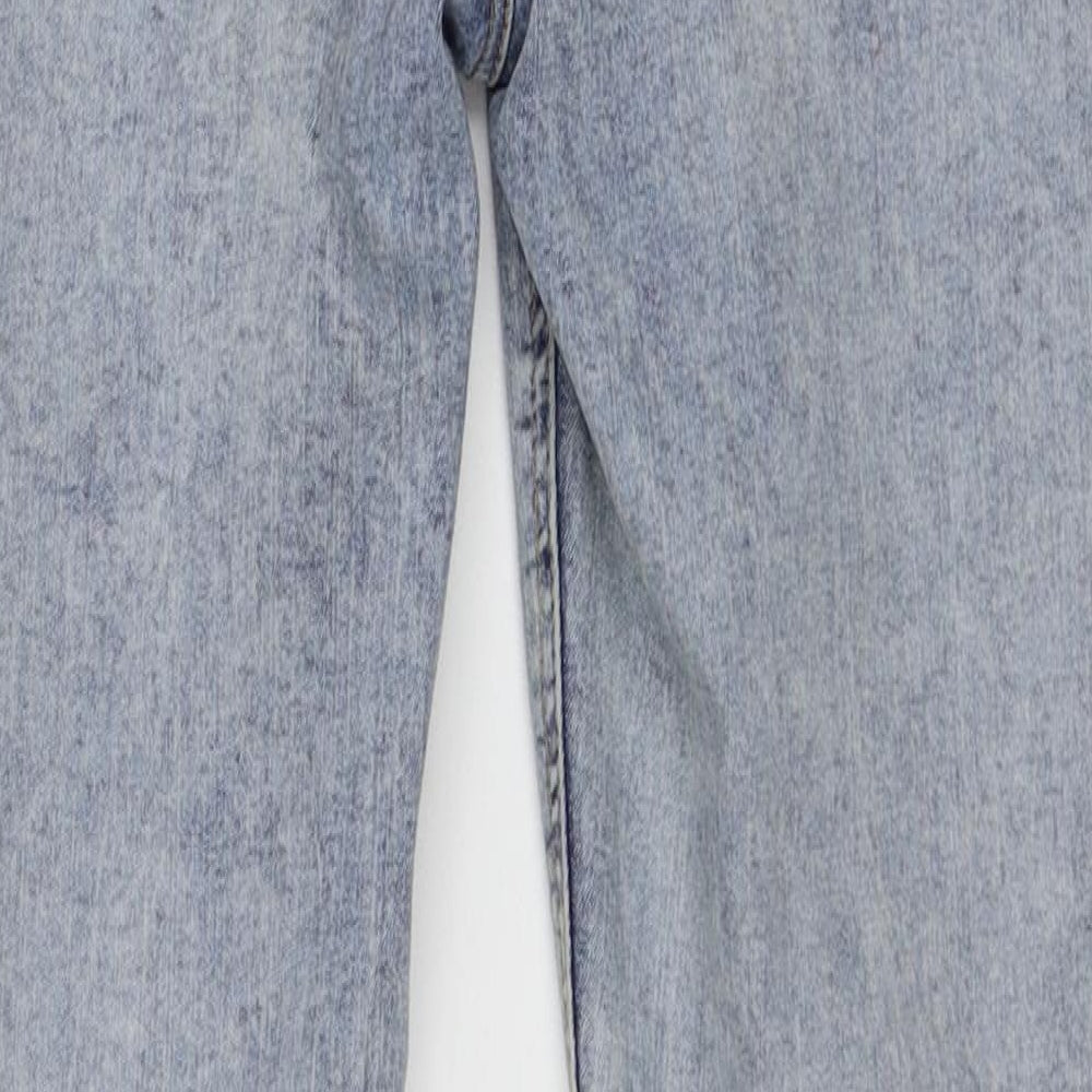 Denim & Co. Womens Blue Denim Skinny Jeans Size 6 L27 in