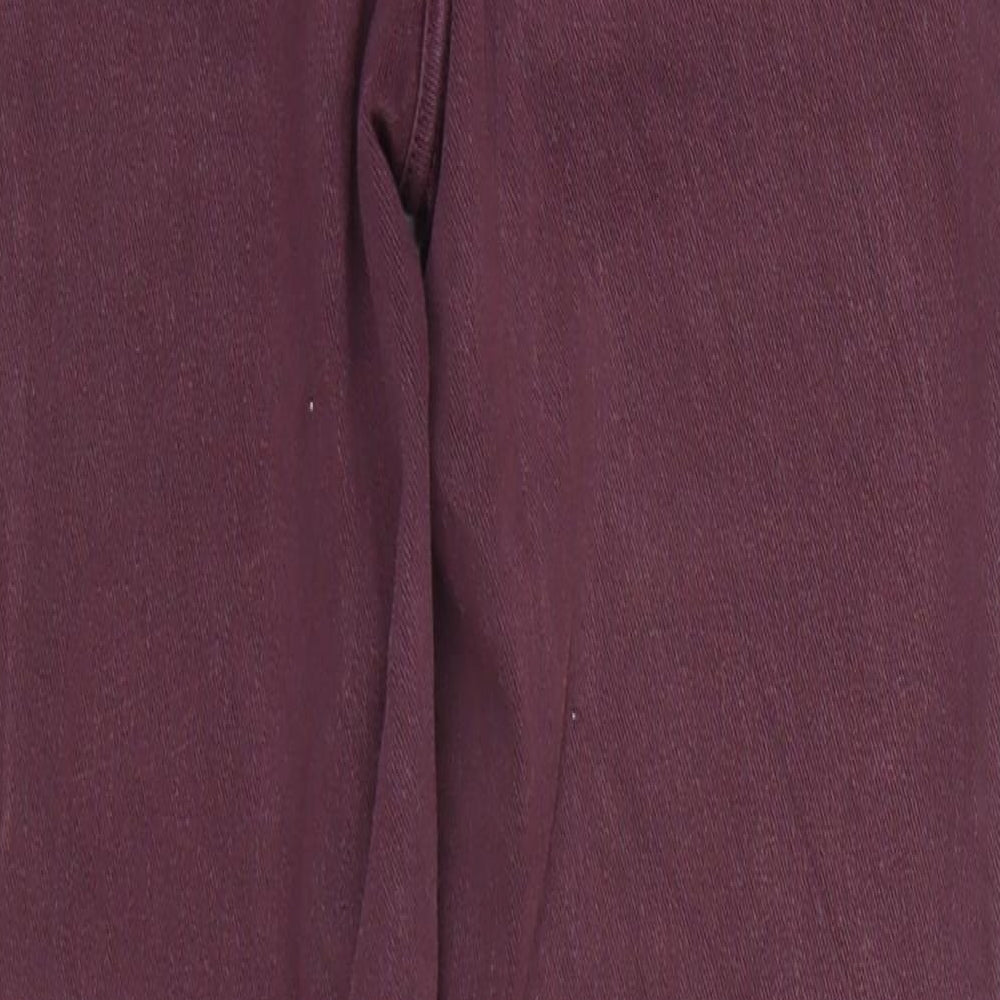 NEXT Womens Red Denim Jegging Jeans Size 8 L25 in