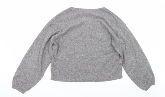 New look Womens Grey Pullover Jumper Size M