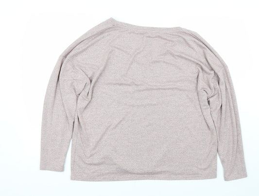 TU Womens Pink Pullover Jumper Size 16