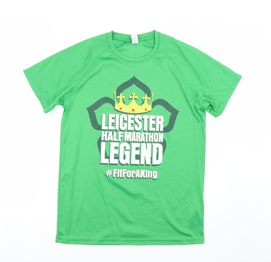 Mens UK Size S Roly Green T-Shirt