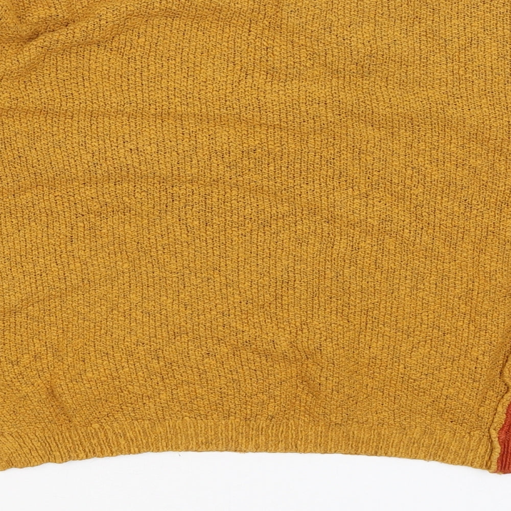 Womens UK Size S Yes Lola Brown Pullover Jumper