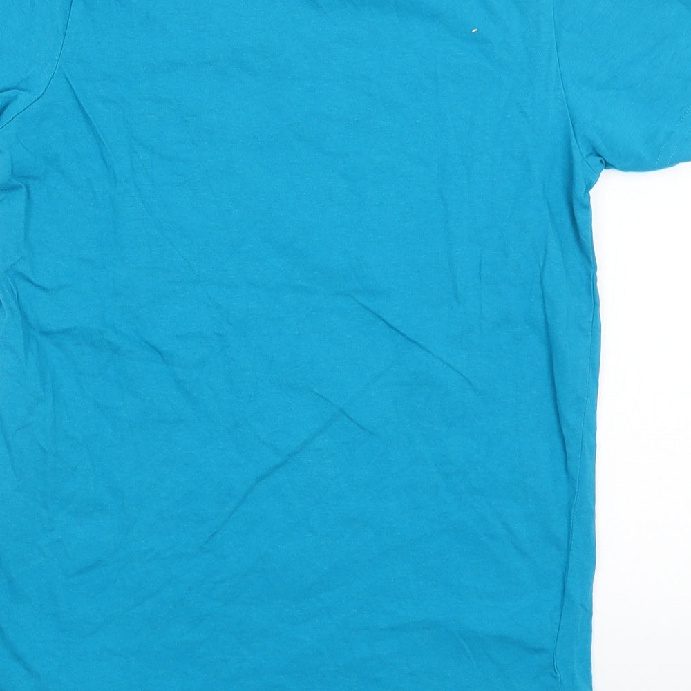 George Boys Blue Basic T-Shirt Size 10-11 Years