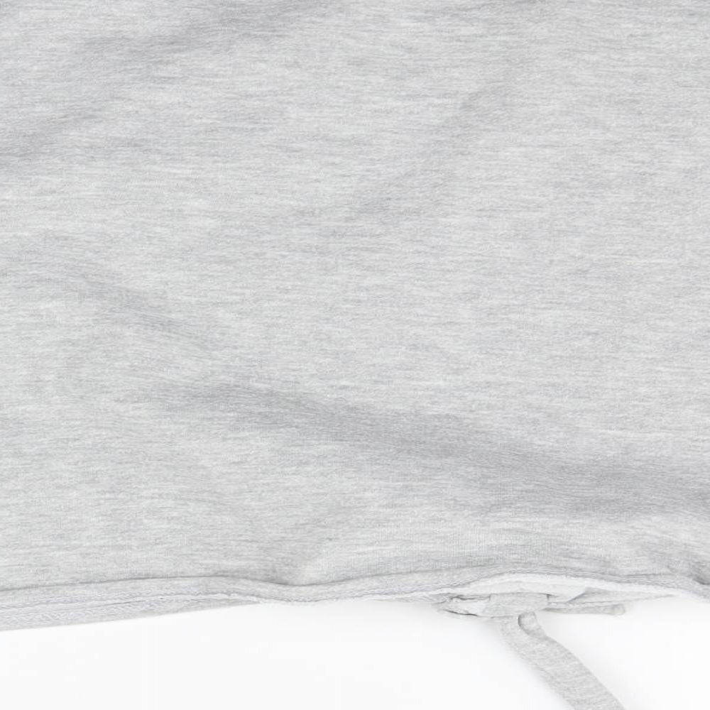 Primark Womens Grey Pullover Jumper Size 12 - CROPPED