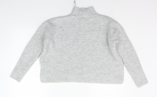 Primark Womens Grey Pullover Jumper Size S