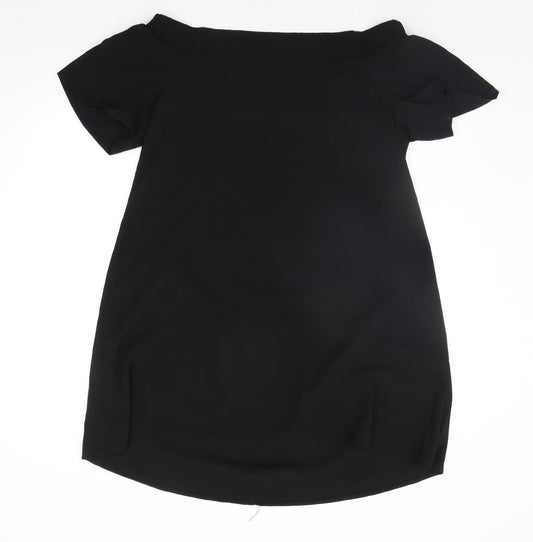 New Look Womens Black A-Line Size 14
