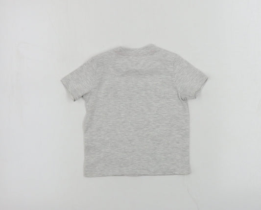 F&F Boys Grey Basic T-Shirt Size 12-18 Months