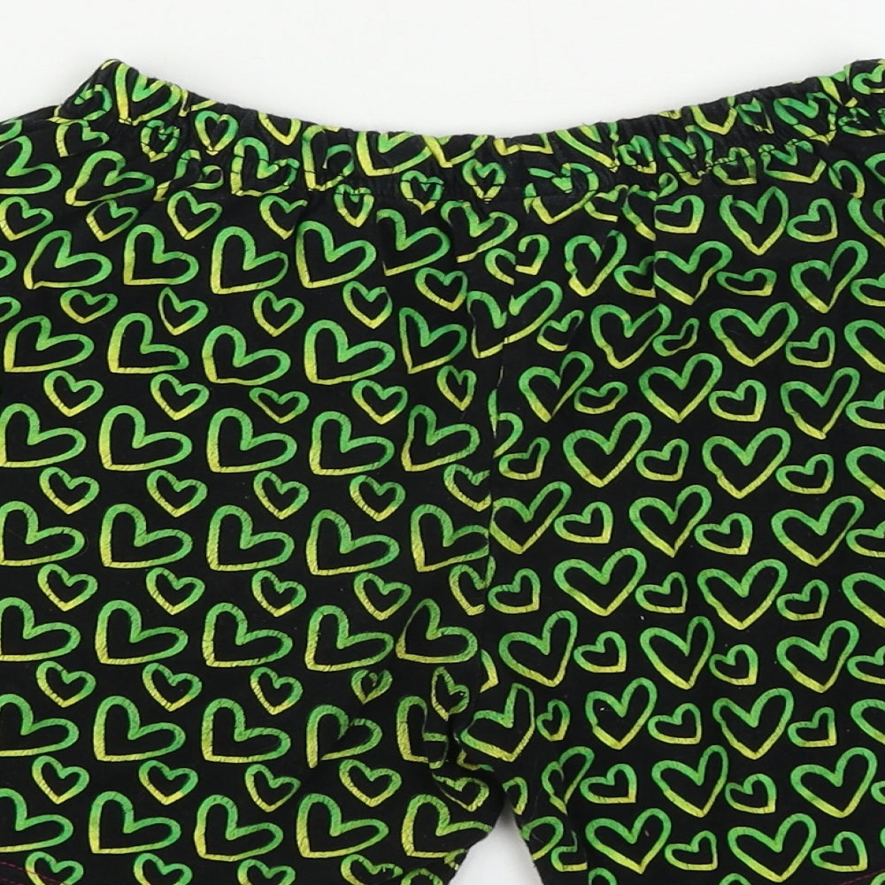 Pyjama Factory Girls Black Sweat Shorts Size 13-14 Years