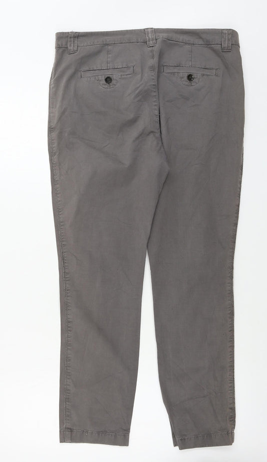 sppit Womens Grey Trousers Size 10 L26 in
