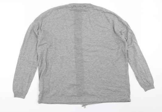 Womens UK Size 14 NEXT Grey Pullover Jumper