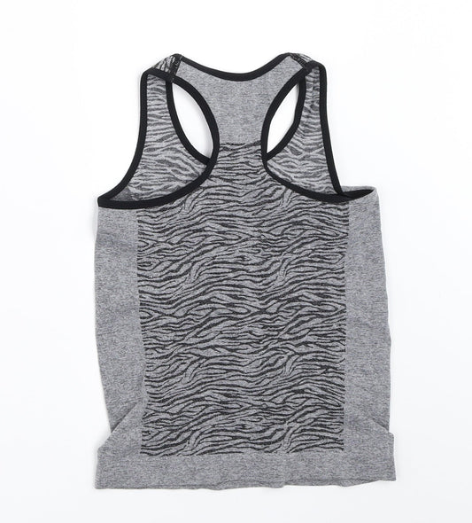 Primark Girls Grey Basic Tank Size 9-10 Years
