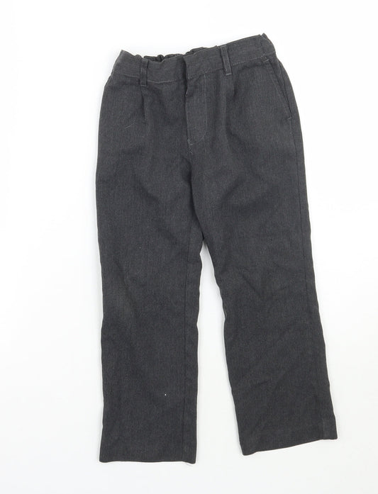 F&F Boys Grey Capri Trousers Size 5-6 Years