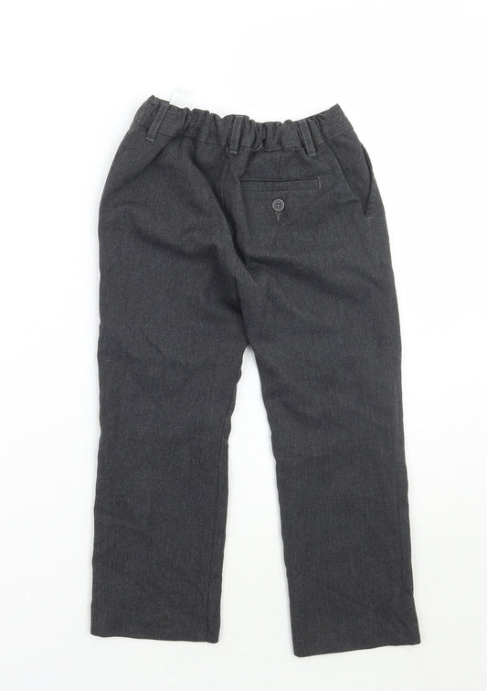 F&F Boys Grey Capri Trousers Size 5-6 Years