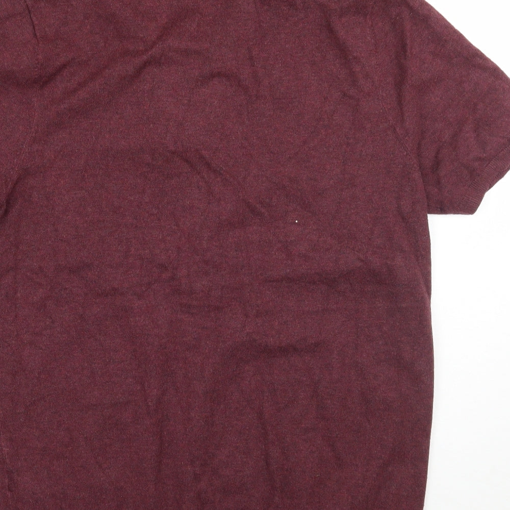 Newlook Mens Red Polo Size L