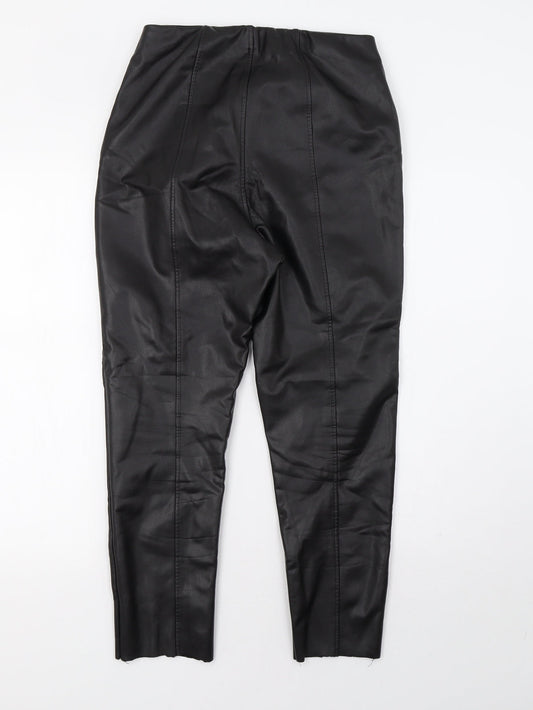 New Look Womens Black Trousers Size 12 L26 in