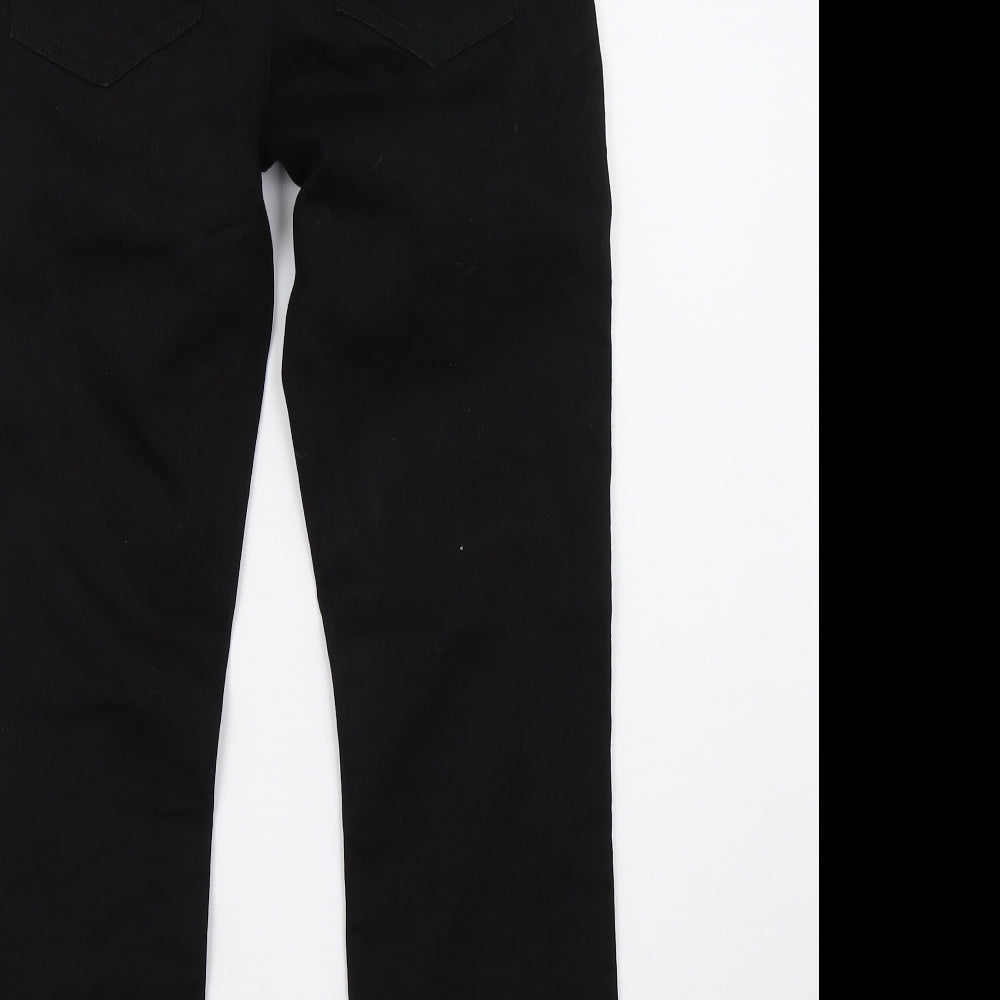 Only Womens Black Denim Straight Jeans Size 10 L26 in